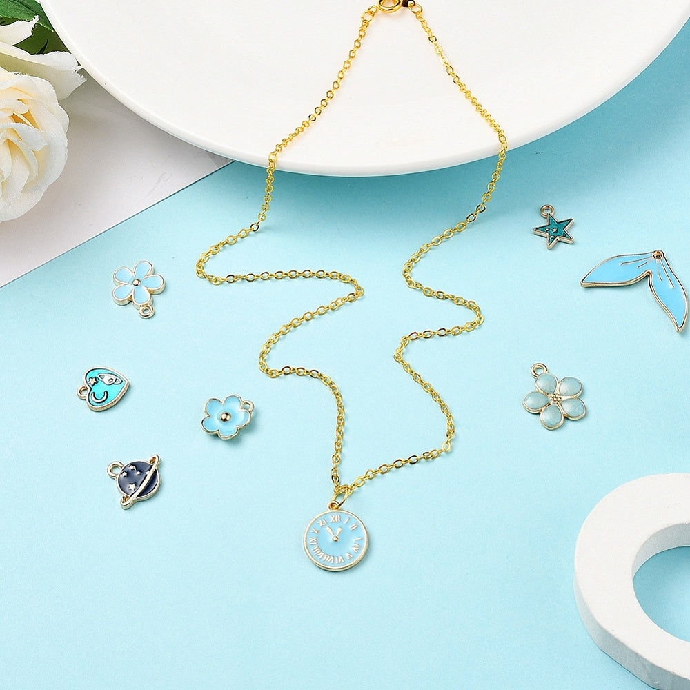 BLUE MIX - Bracelet Charms