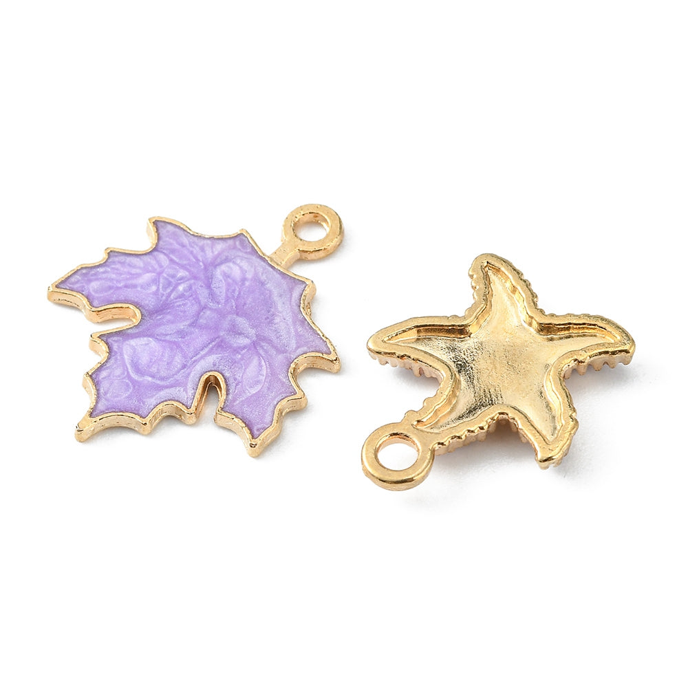 PURPLE MIX - Bracelet Charms