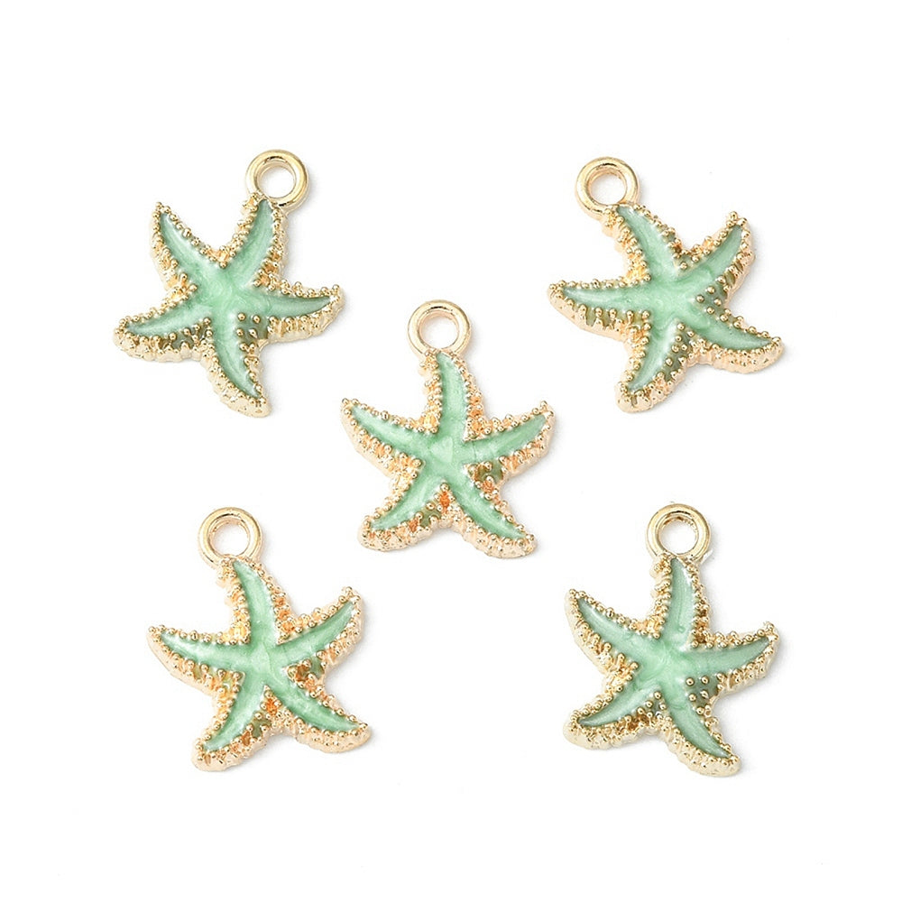 STARFISH GREEN - Bracelet Charms