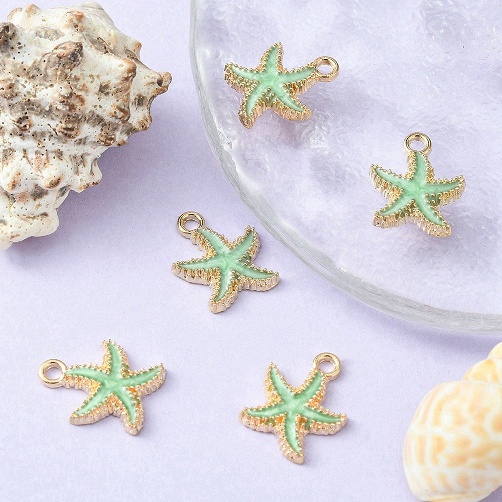 STARFISH GREEN - Bracelet Charms