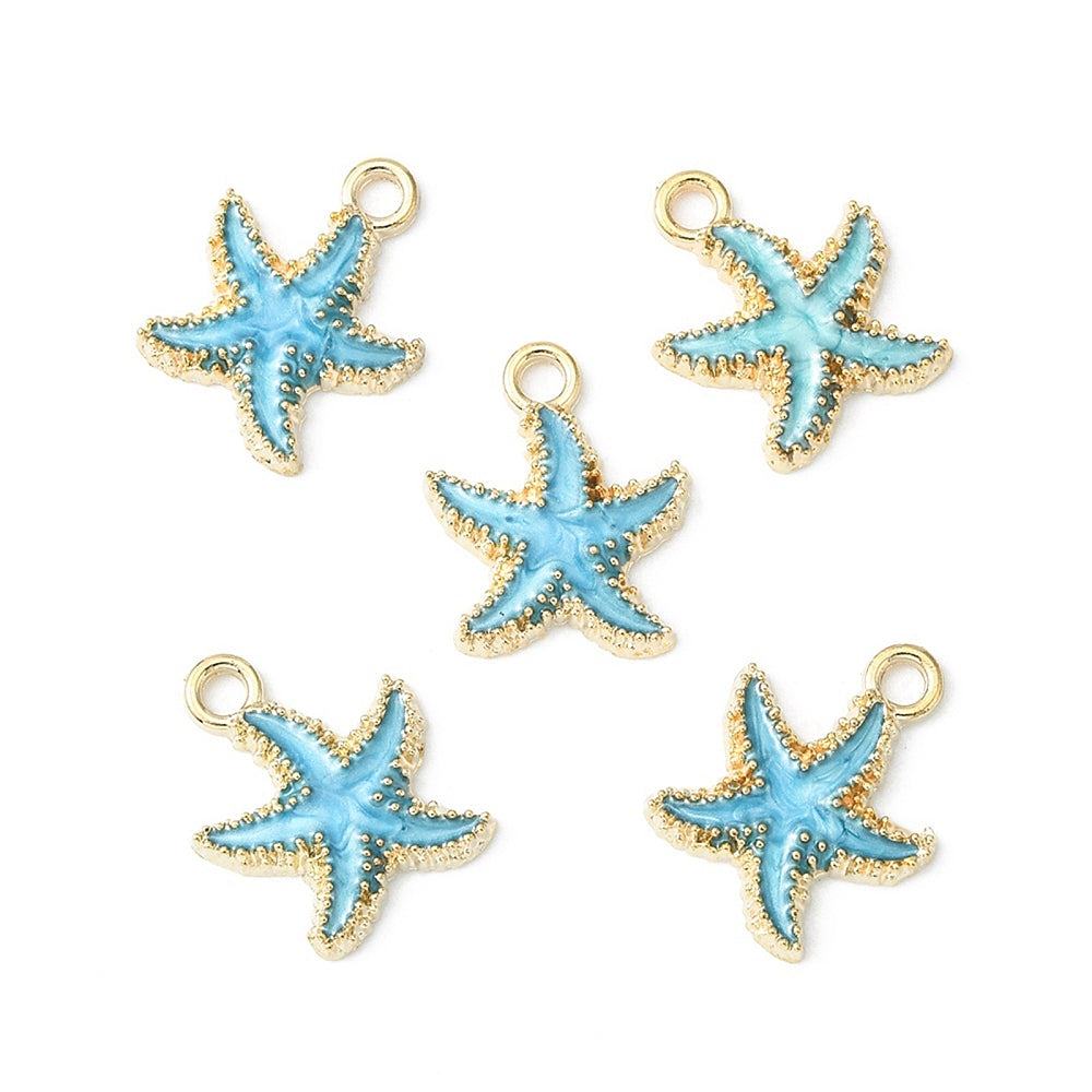 STARFISH BLUE - Bracelet Charms