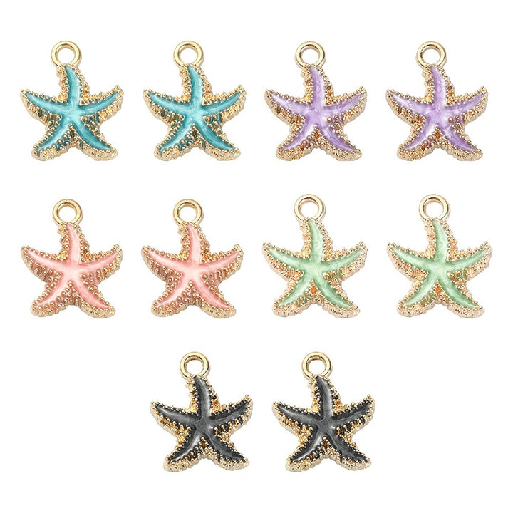 STARFISH MULTICOLORED - Bracelet Charms