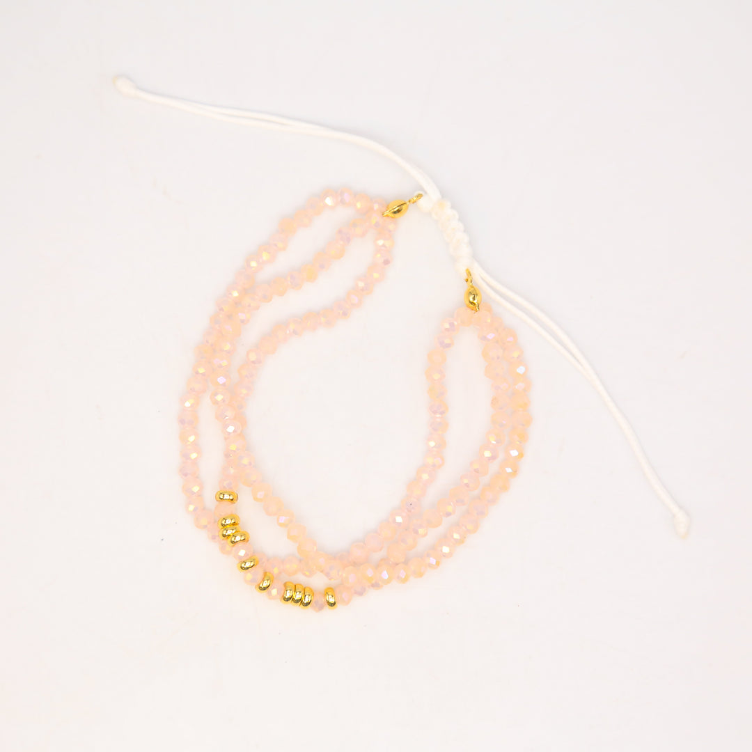 ELECTRA BLUSH - Adjustable Accent Bracelet