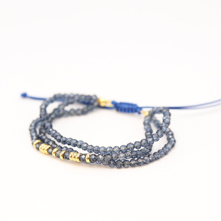 ELECTRA NAVY - Adjustable Accent Bracelet