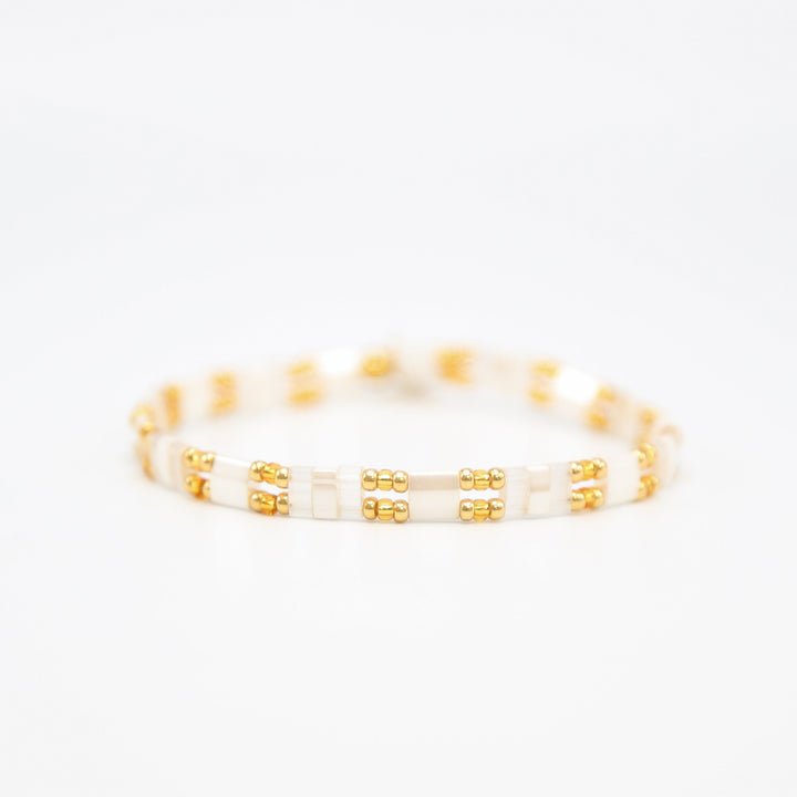 MIDNIGHT PERFUME - Tila Bead Bracelets