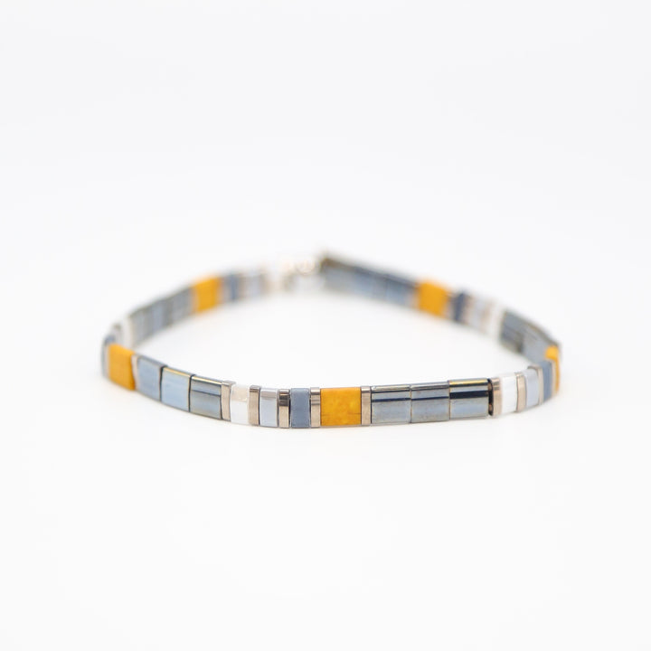 TIMBER AND STONE - Tila Bead Bracelets