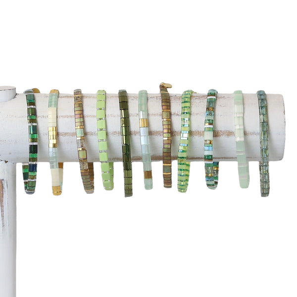 EVERGREEN EDIT - Tila Bead Bracelets