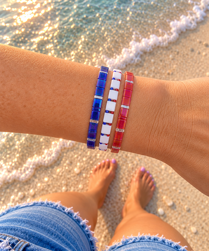 LIBERTY - Tila Bracelet Stack of 3