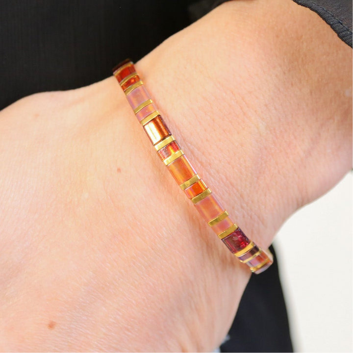 AUTUMN DRIVE - Tila Bead Bracelet | Single