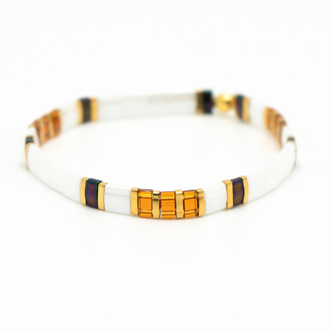 PAINTED MESA - Tila Bead Bracelets
