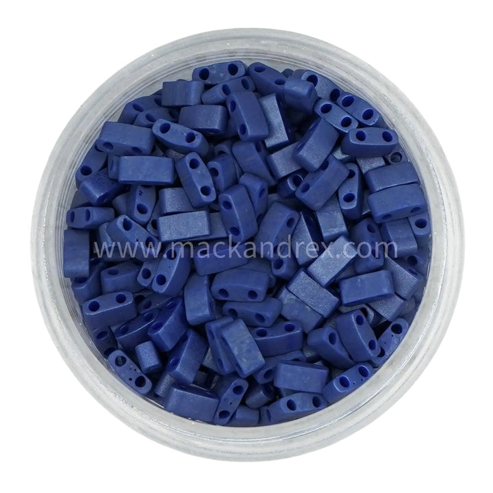 2075 Tila Beads - Cobalt Matte