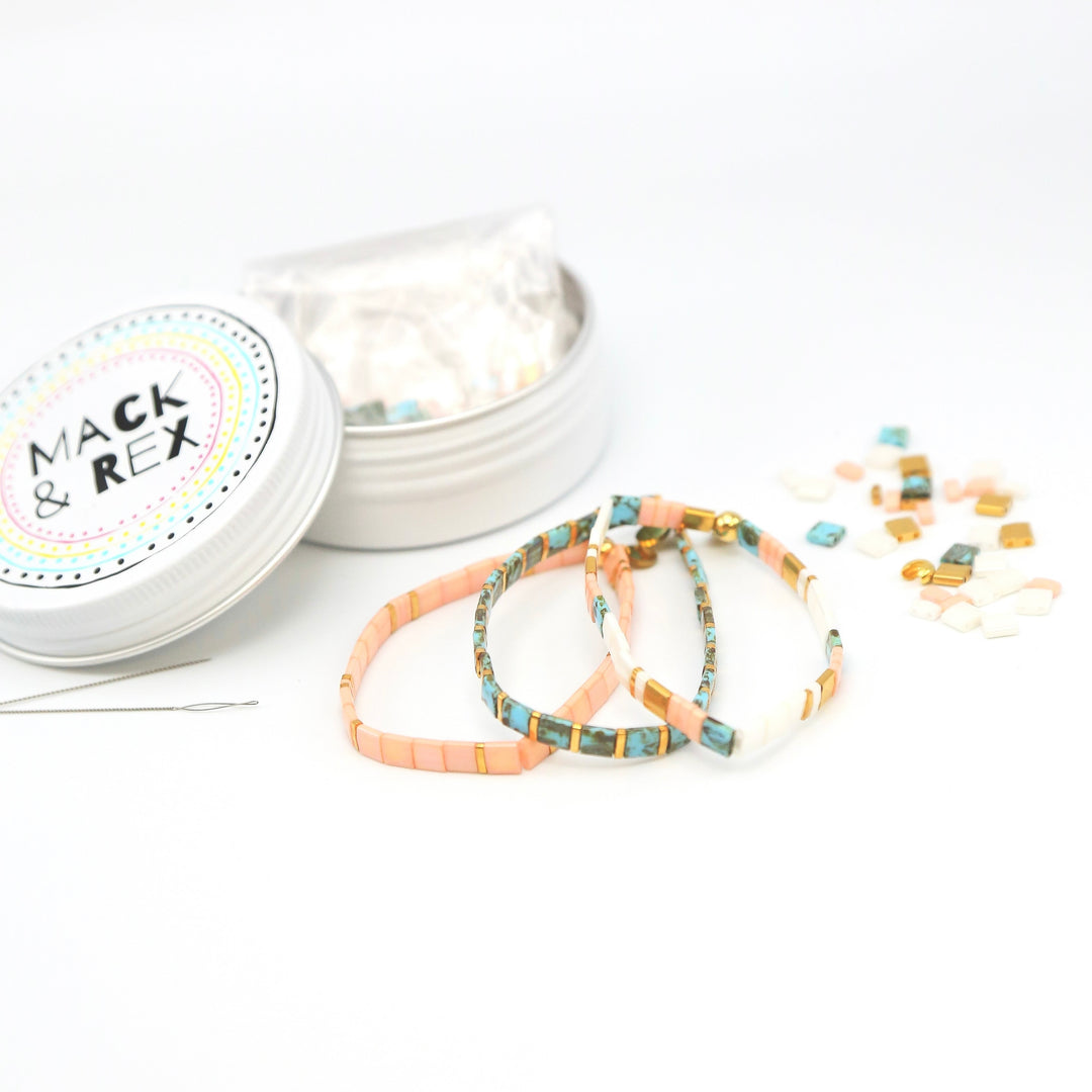 BEACH HOUSE - Tila Bracelet Making Kit - 3 Bracelets