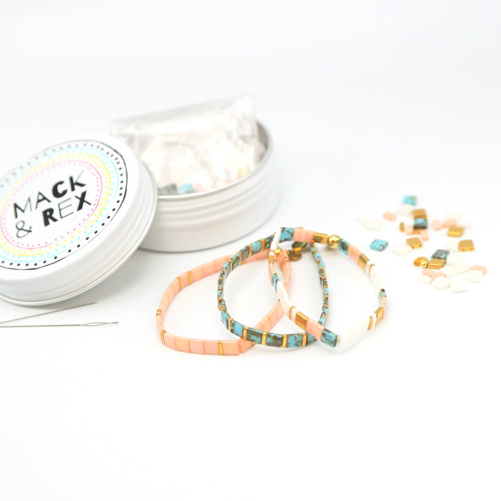 BEACH HOUSE - Tila Bracelet Making Kit - 3 Bracelets