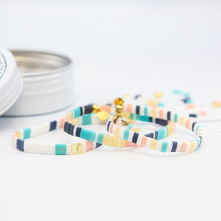 BIKINI BOTTOM - Tila Bracelet Making Kit - 3 Bracelets