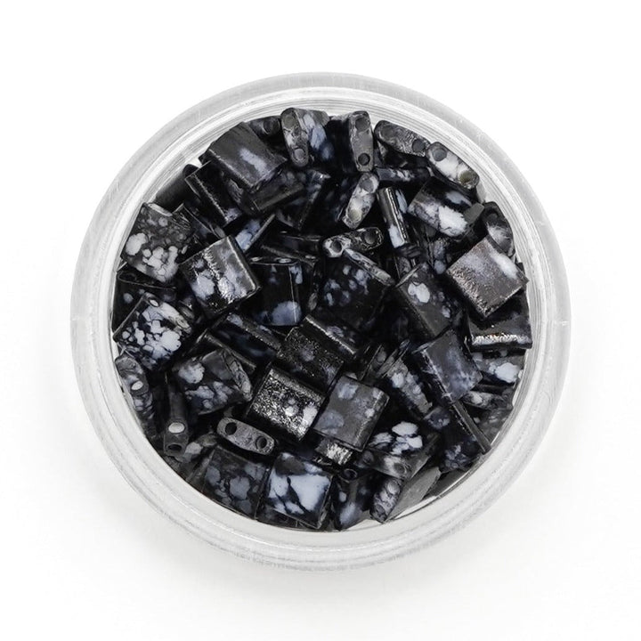 GRANITE BLACK -Miyuki Tila Beads | TL7101 - Mack & Rex