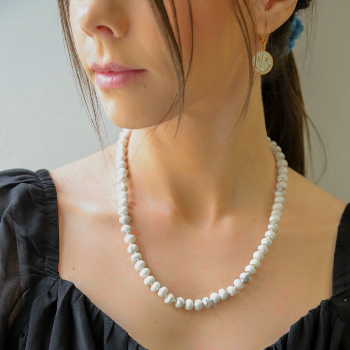 Gem Howlite Necklace 18.5 inches