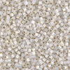Gilt Lined White Opal  10/0 Delica || DBM-0221 ||  Delica Seed Beads - Mack & Rex