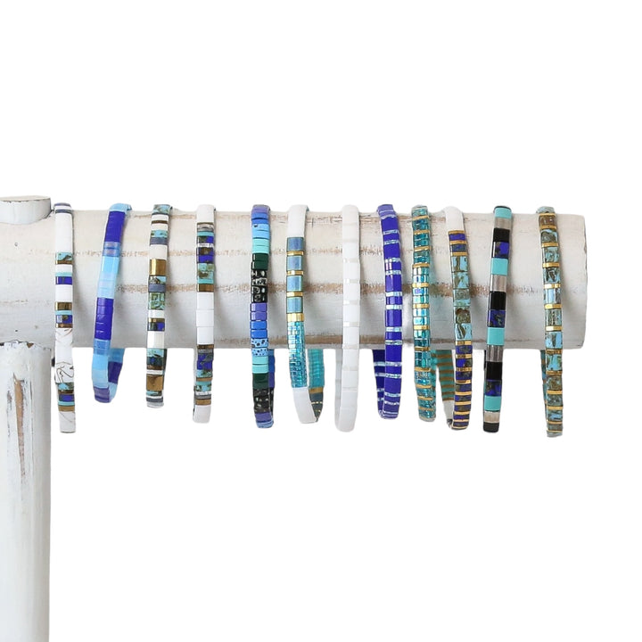 GLACIER DRIFT - Tila Bead Bracelets