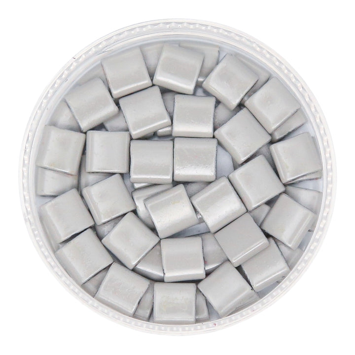 GRAY ONYX - Half Tile Beads