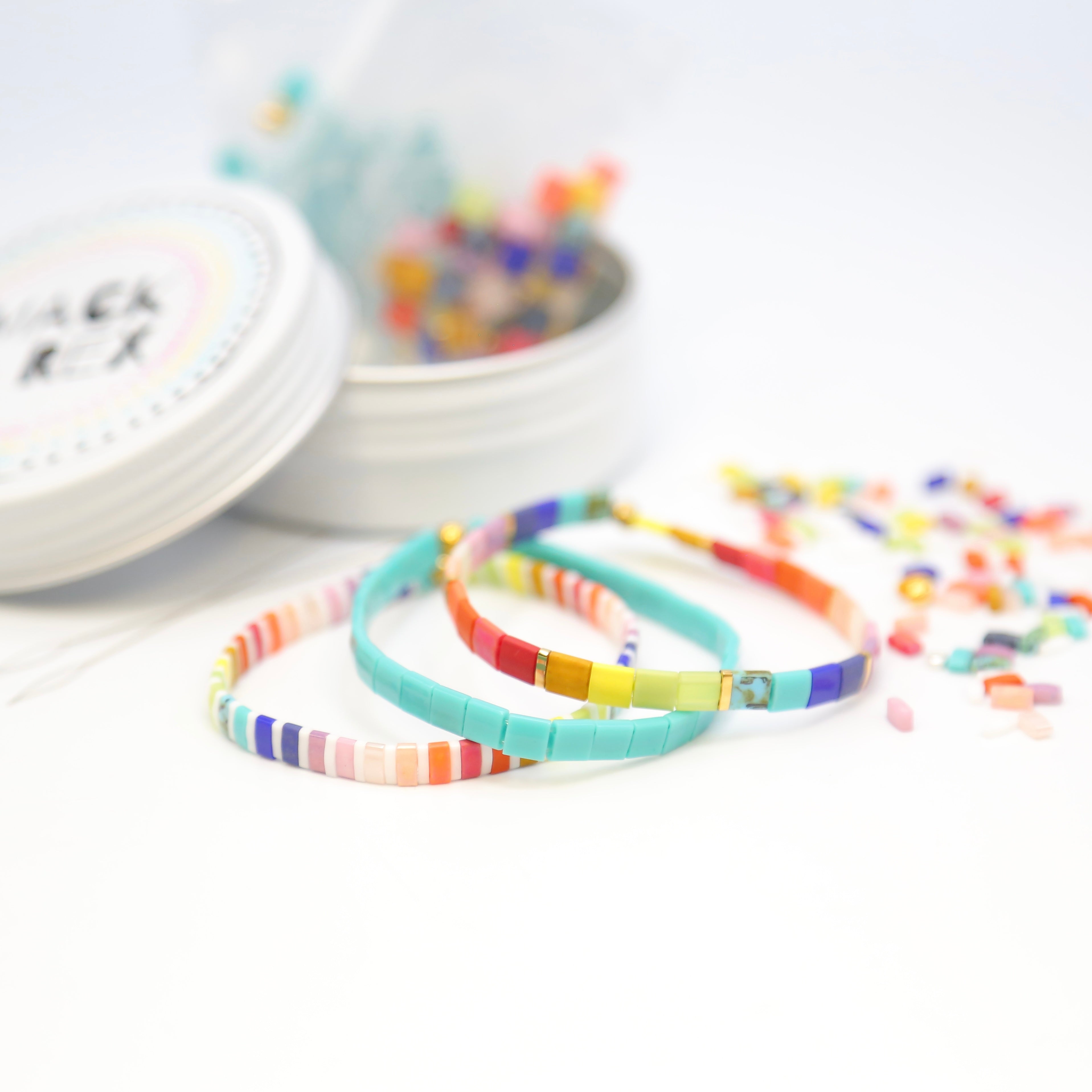 HAPPY - Bracelet Making Kit - DIY 3 Bracelets – Mack & Rex