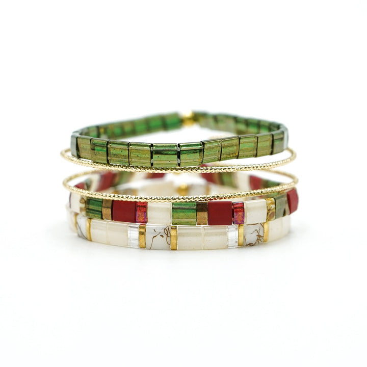 HOLIDAY Bracelets Stack - Mack & Rex