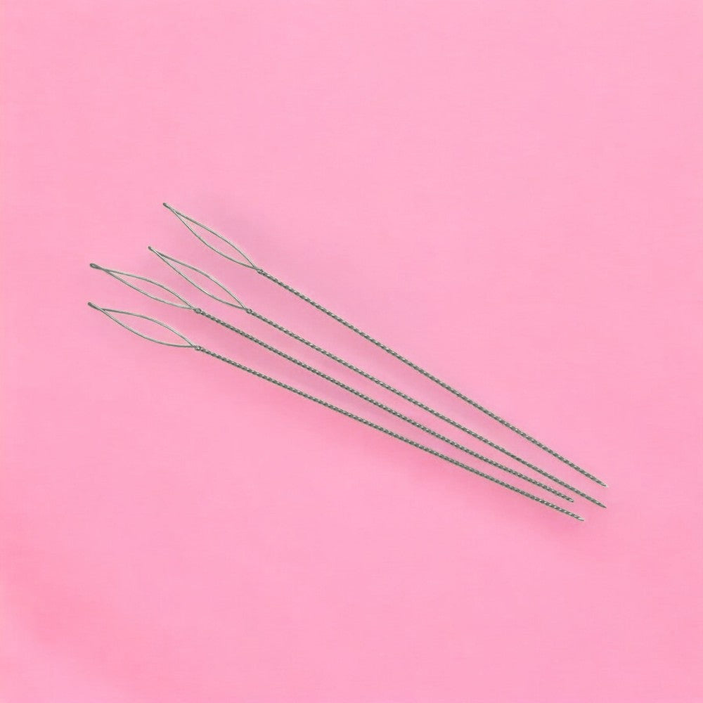 2.5 Inch Lock Top Needles with Collapsible Eye - 4 PACK