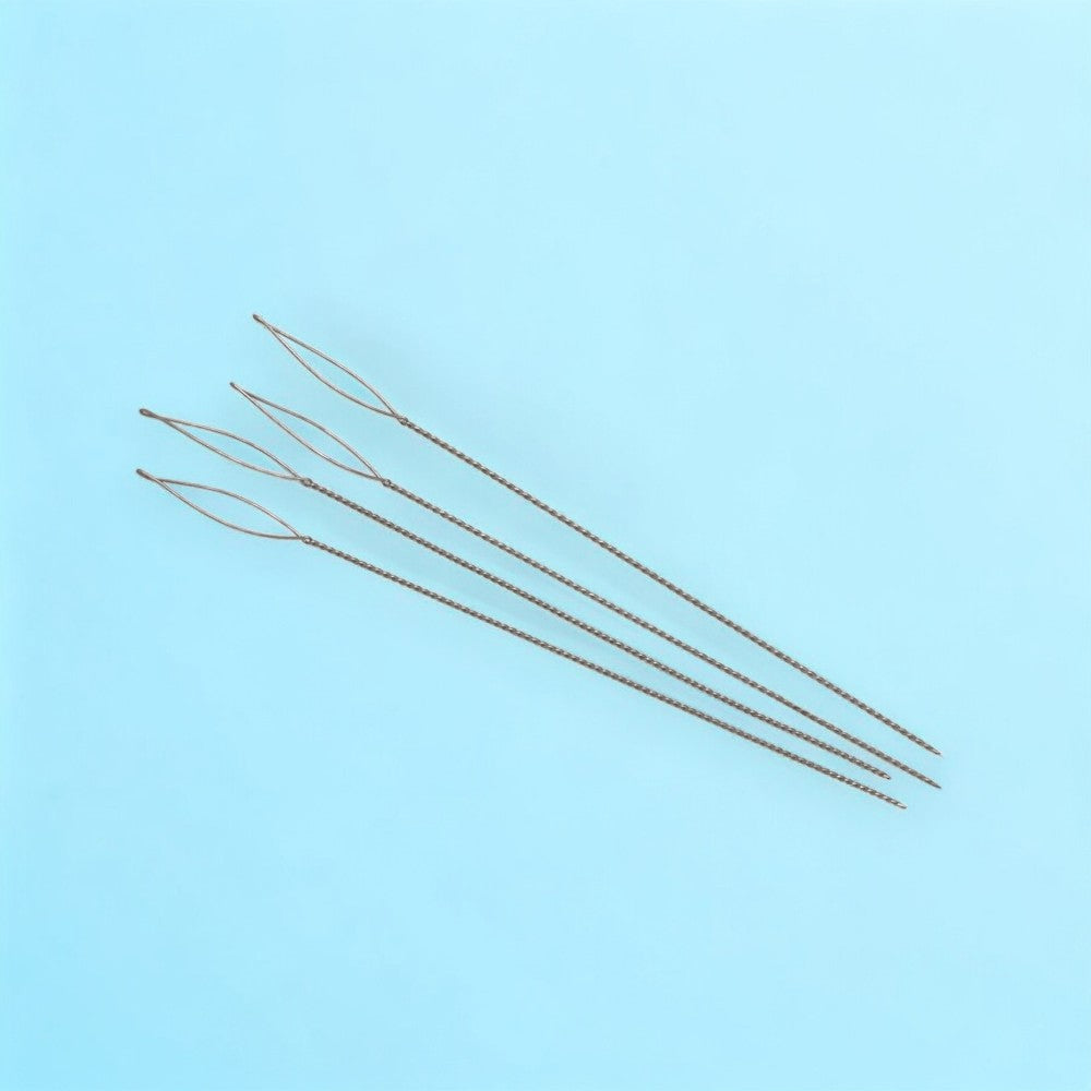 2.5 Inch Lock Top Needles with Collapsible Eye - 4 PACK