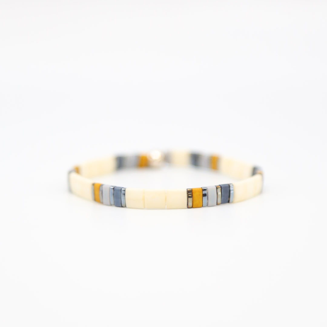 TIMBER AND STONE - Tila Bead Bracelets
