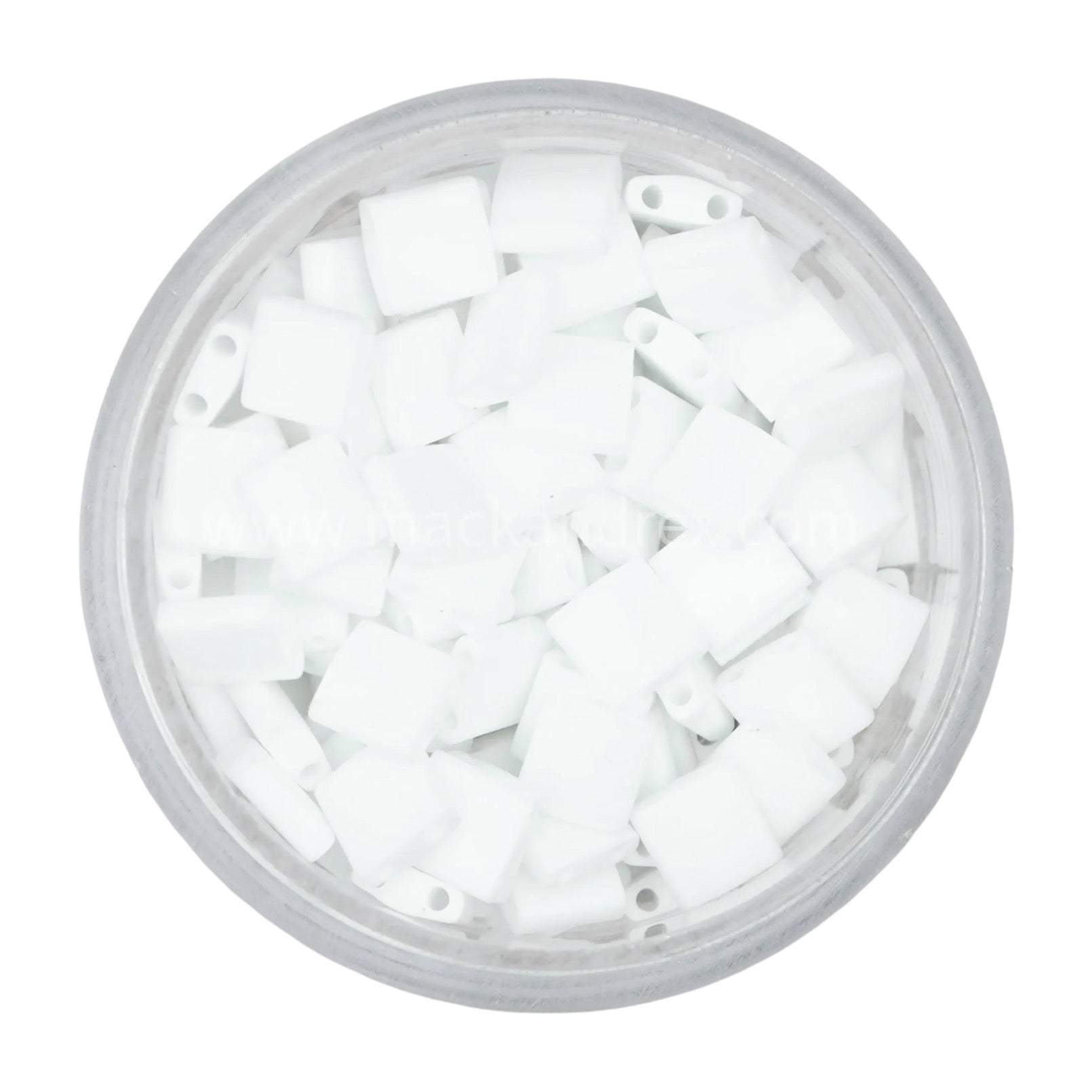 0402FR Tila Beads - Matte White – Mack & Rex