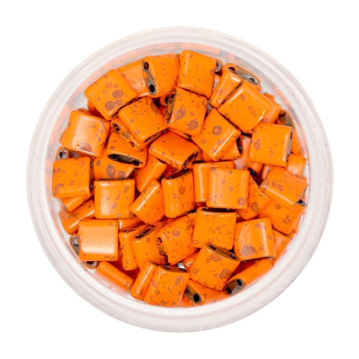 Dirty Tangerine - Whole Tile Beads