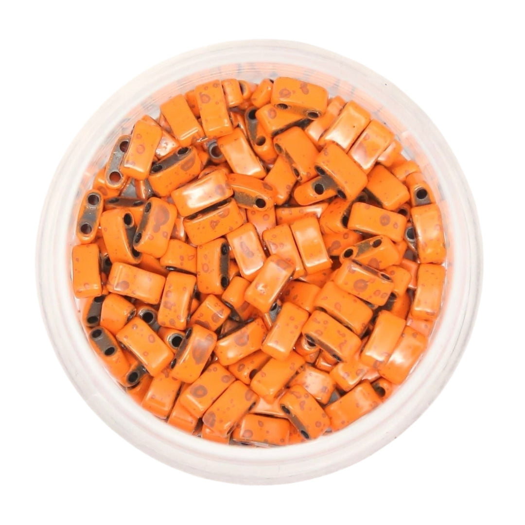 Dirty Tangerine - Whole Tile Beads