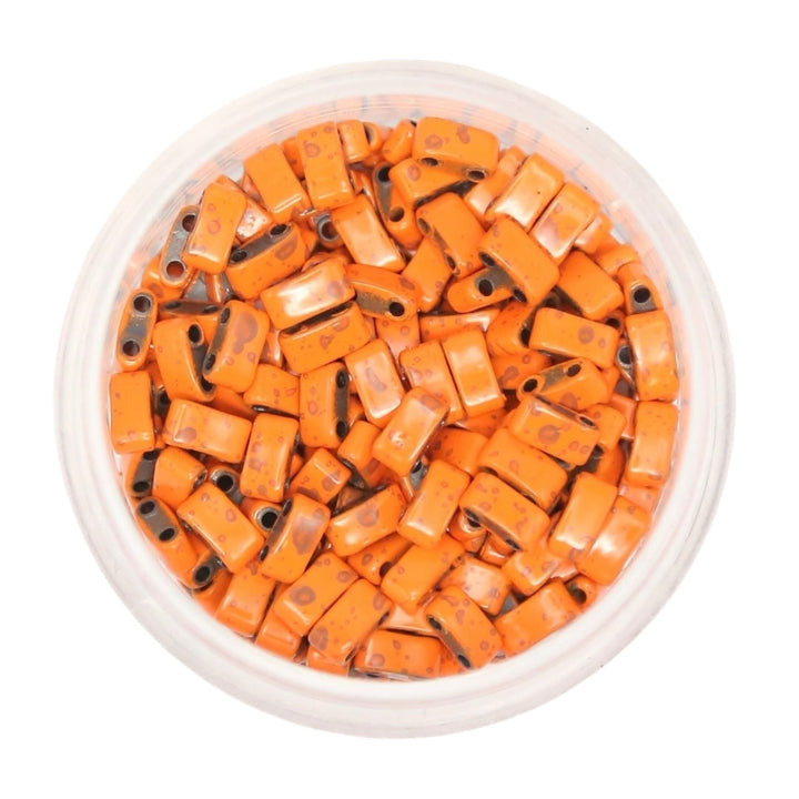 Dirty Tangerine - Whole Tile Beads