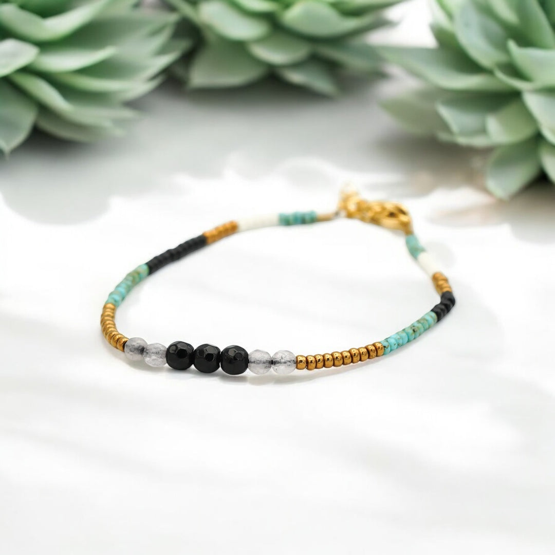 SAFARI - Beaded Accent Bracelet