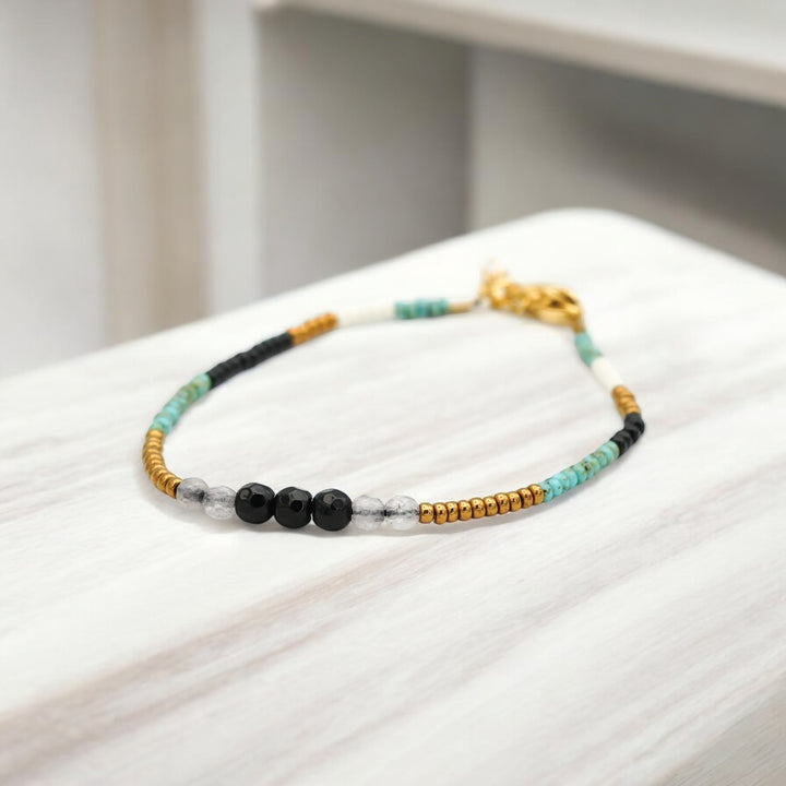 SAFARI - Beaded Accent Bracelet