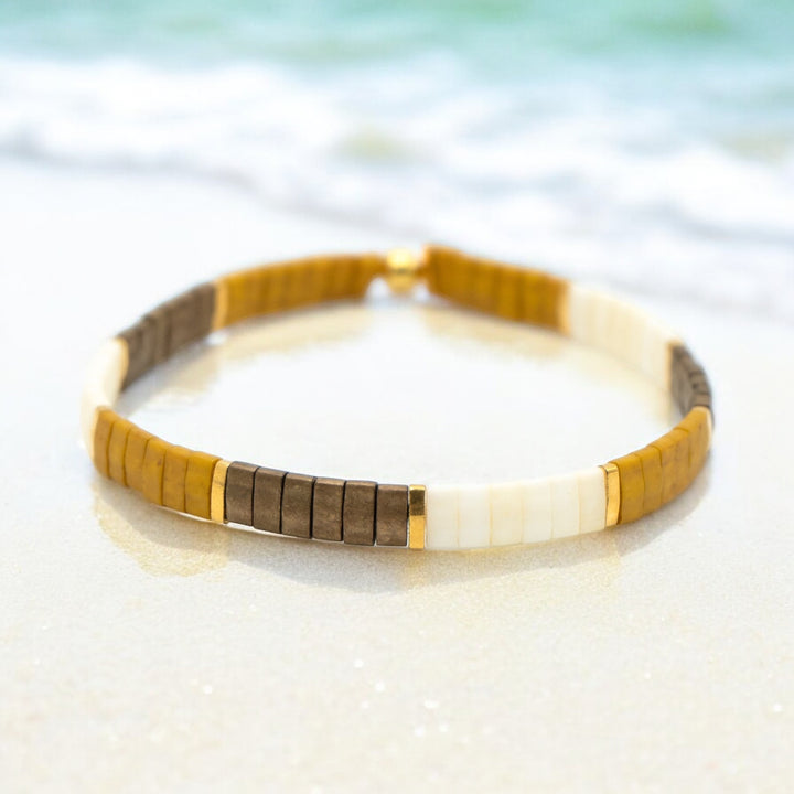 DESERT SANDS - Tila Bead Bracelet | Single