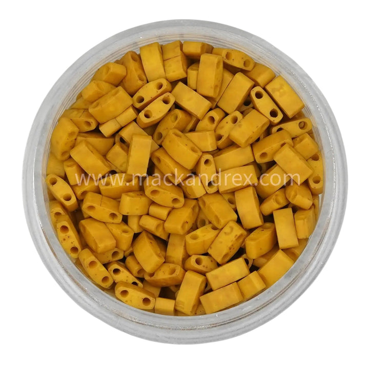 2312 Tila Beads - Mustard