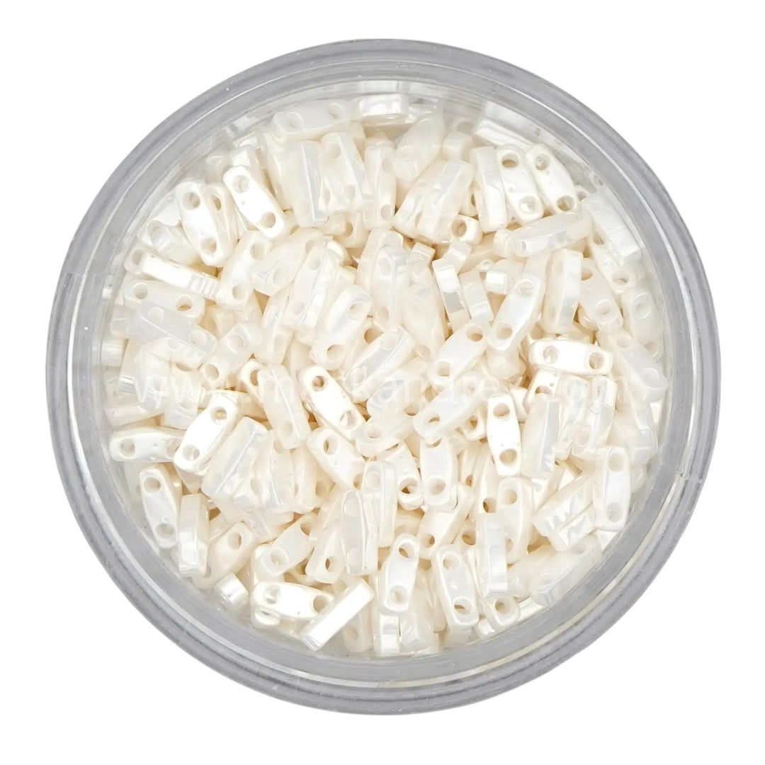 0592 Tila Beads - Pearl Ceylon