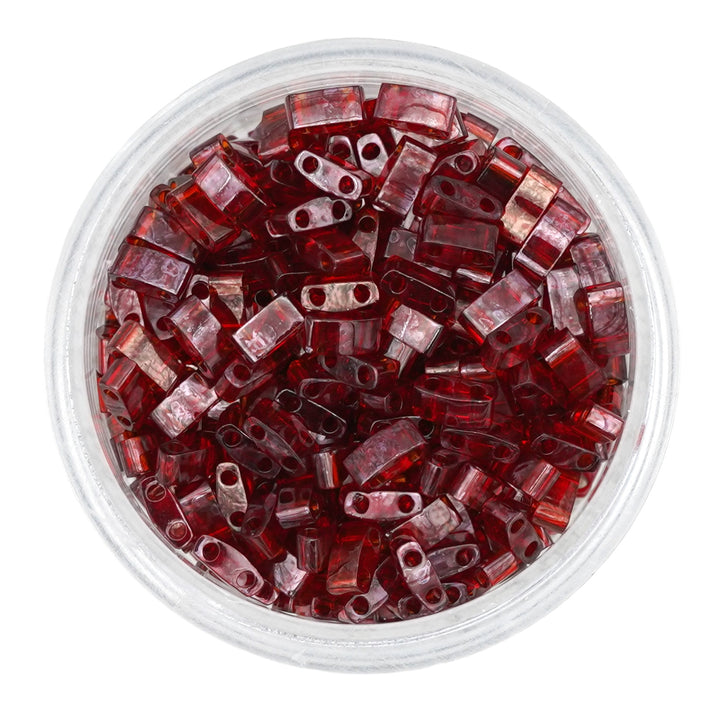 0304 Tila Beads - Garnet Luster