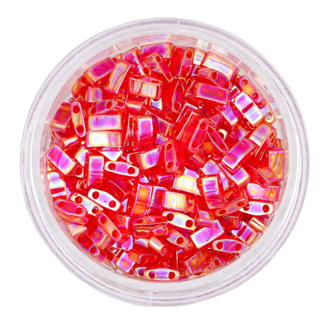 0254 Tila Beads - Berry Rainbow