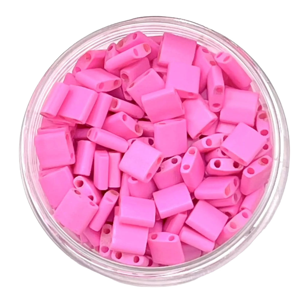 Mack & Rex Perfect Pink Miyuki Tila Beads Tl7003 - Whole Tila