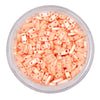 0596 Quarter Tila Beads - Peach