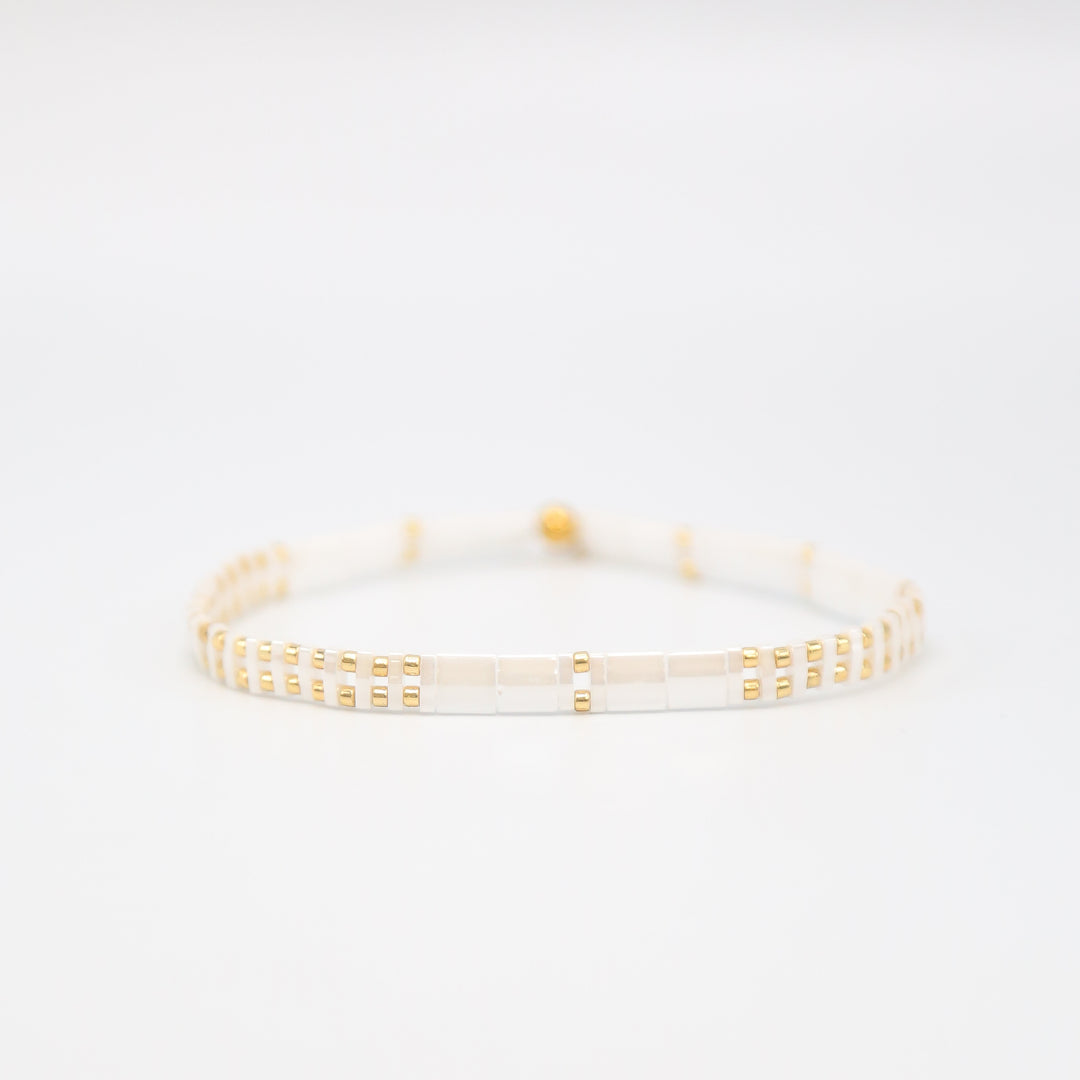 MIDNIGHT PERFUME - Tila Bead Bracelets
