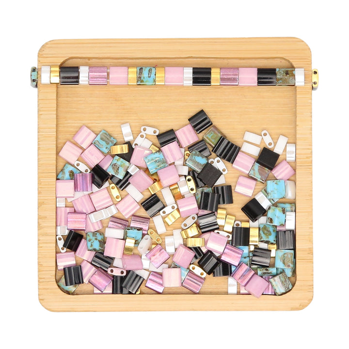 INDULGE - Multi-colored Tila Bead Mix