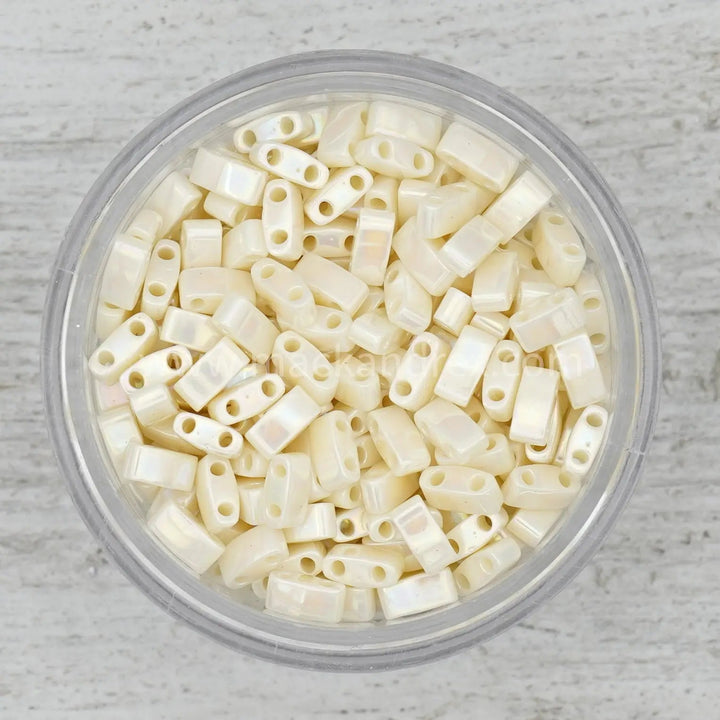 0486 Tila Beads - Eggshell