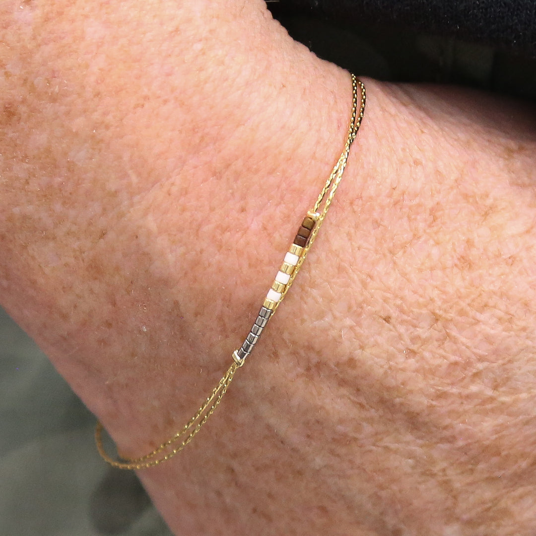 JAMIE - Gold Accent Bracelets