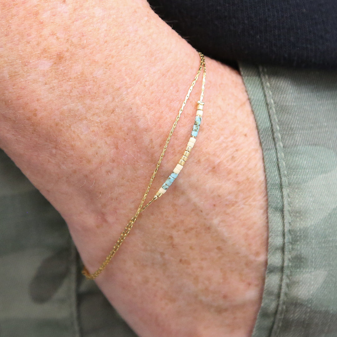 JAMIE - Gold Accent Bracelets