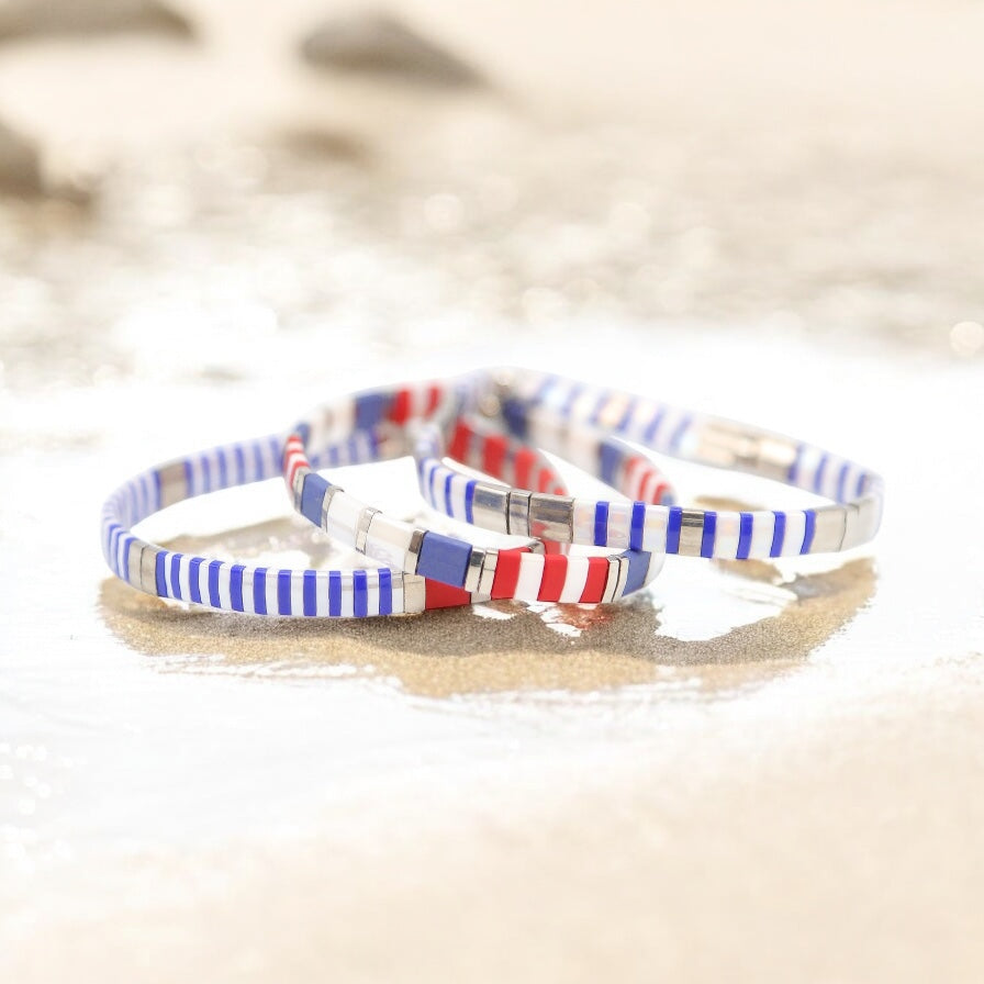 AMERICANA - Tila Bracelet Making Kit - 3 Bracelets