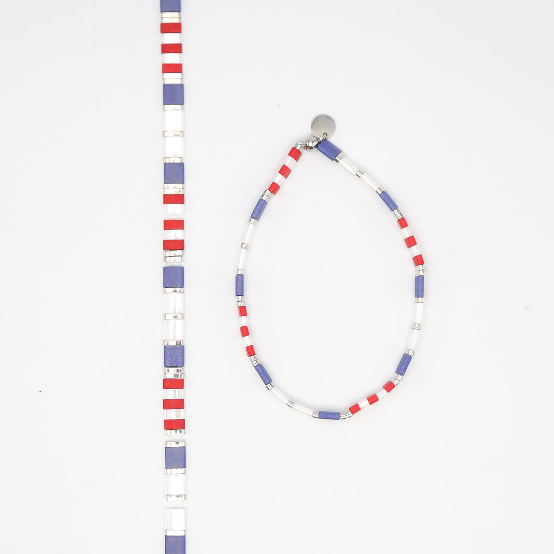 AMERICANA - Tila Bracelet Making Kit - 3 Bracelets