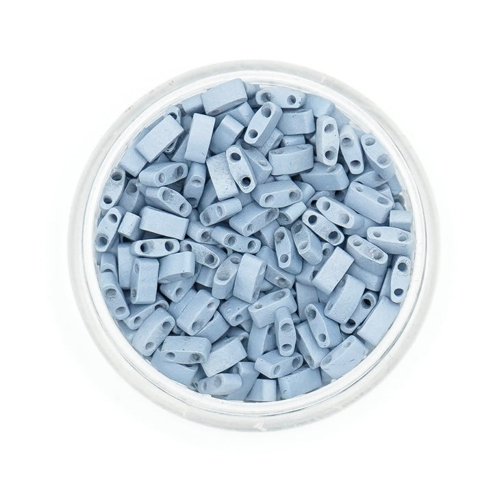 LIGHT BLUE RAIN - Miyuki Half Tila Beads | HTL7206 | VIP - Mack & Rex