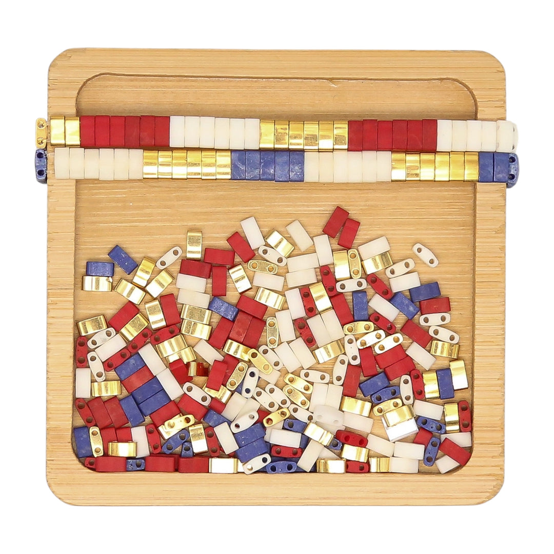 LIBERTY - Multi-colored Tila Bead Mix